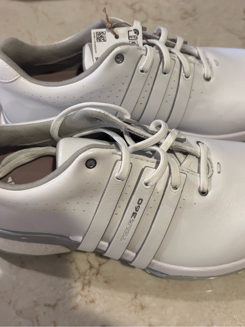 adidas Tour360 Men's Golf Shoes in White